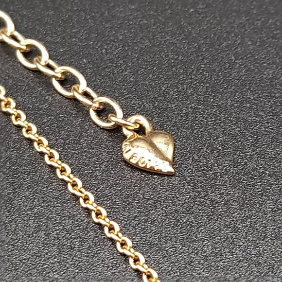 Carolee Rhinestone Pendant Necklace, Light Green Clear Rhinestones, 17 1/2 Inch - Picture 7 of 9